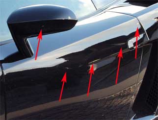 Kratzer und kleine Beulen werden durch Smart Repair beseitigt